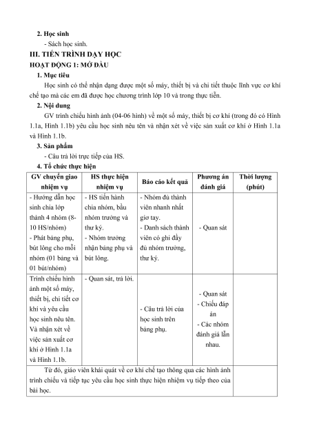Giáo án Công nghệ 11 (năng lực số)