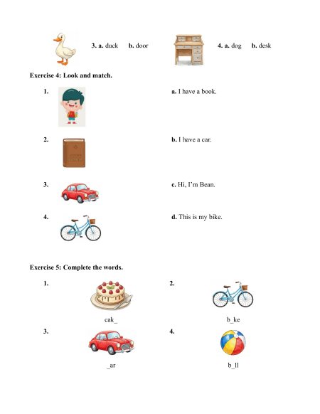 5 Đề kiểm tra Giữa kì 1 Tiếng Anh lớp 1 Global Success (có file nghe)