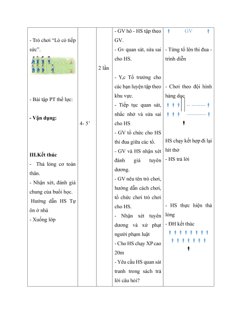 Giáo án GDTC lớp 2 Kết nối tri thức (năng lực số)
