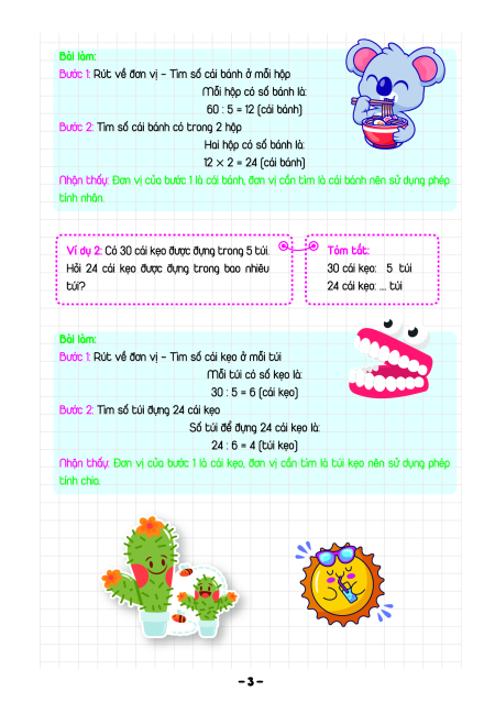Takenote Toán lớp 4