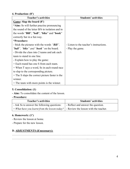 Giáo án Tiếng Anh lớp 1 Global success (năng lực số)