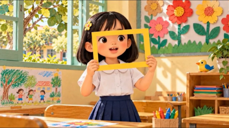 Video AI khởi động Mĩ thuật lớp 1