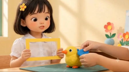 Video AI khởi động Mĩ thuật lớp 1