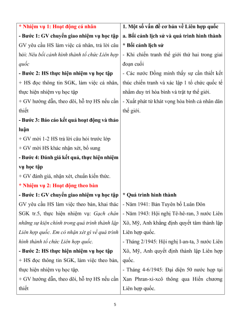 Giáo án Lịch sử 12 Kết nối tri thức (năng lực số)
