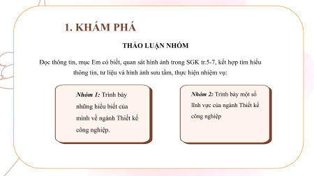 Bài giảng Powerpoint Mĩ thuật 10 Thiết kế công nghiệp