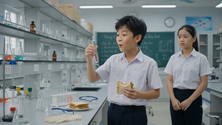 Video AI khởi động Vật lí 6 (KHTN 6) Bài 2: An toàn trong phòng thực hành