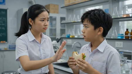 Video AI khởi động Vật lí 6 (KHTN 6) Bài 2: An toàn trong phòng thực hành