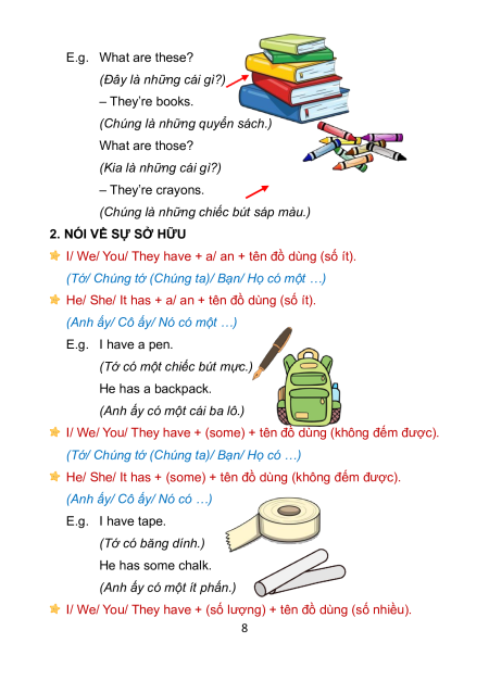 Takenote Tiếng Anh lớp 1