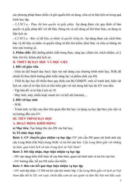 Giáo án Lịch sử 10 Kết nối tri thức (năng lực số)