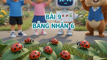 Video AI khởi động Toán lớp 3 Bài 9: Bảng nhân 6, bảng chia 6 (Tiết 1)