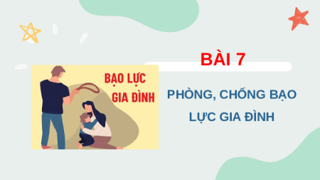 Giáo án Powerpoint Bài 7 GDCD 8 Kết nối tri thức: Phòng, chống bạo lực gia đình