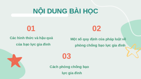 Giáo án Powerpoint Bài 7 GDCD 8 Kết nối tri thức: Phòng, chống bạo lực gia đình