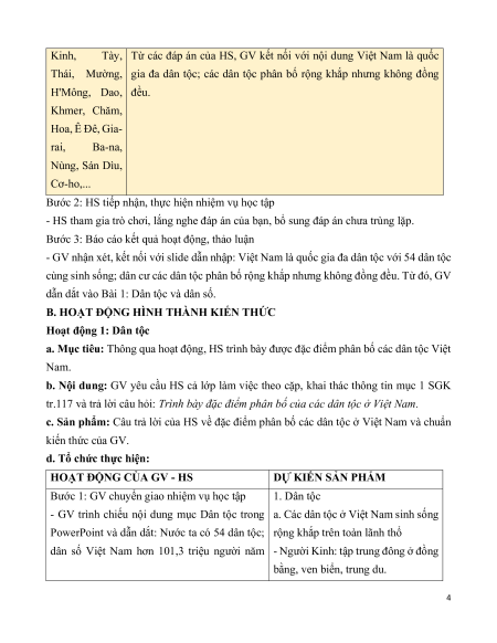 Giáo án Địa lí 9 Kết nối tri thức (năng lực số)
