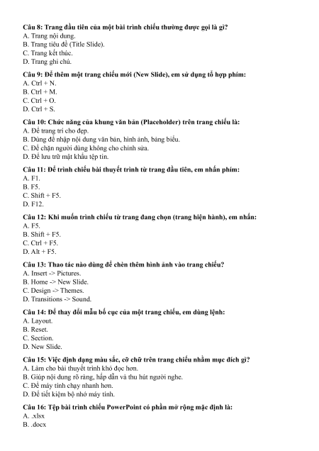 7 đề thi Tin học 7 Giữa kì 2 có lời giải (sách mới)