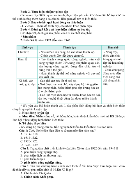 Giáo án Lịch sử 9 Kết nối tri thức (năng lực số)