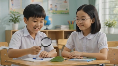 Video AI khởi động Vật lí 6 (KHTN 6) Bài 3: Sử dụng kính lúp
