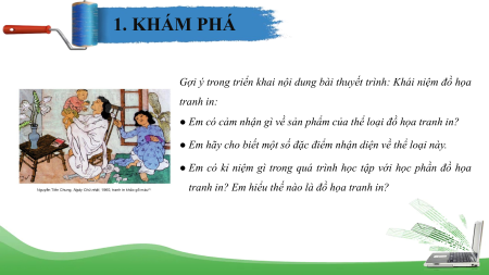 Bài giảng Powerpoint Mĩ thuật 10 Đồ họa
