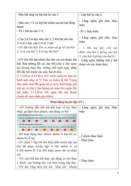 Giáo án Âm nhạc lớp 3 Kết nối tri thức (năng lực số)