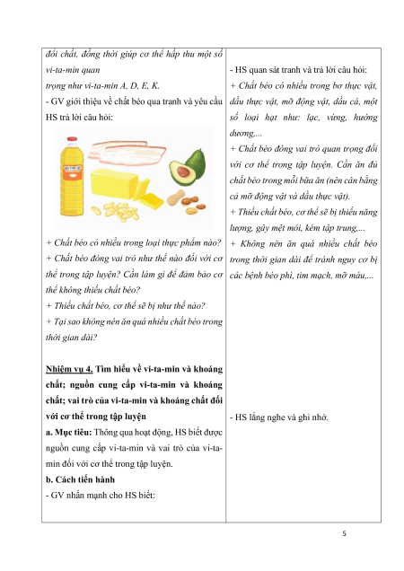 Giáo án GDTC lớp 5 Kết nối tri thức (năng lực số)