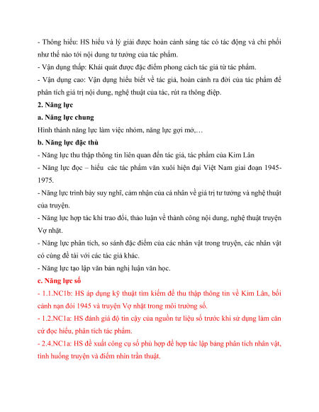 Giáo án + PPT Văn 11 (đồng bộ sách mới)