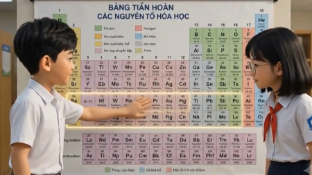 Video AI khởi động KHTN 7 phần Hóa học Bài 4: Sơ lược về bảng tuần hoàn các nguyên tố hóa học