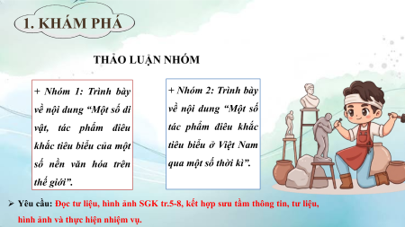 Bài giảng Powerpoint Mĩ thuật 10 Điêu khắc