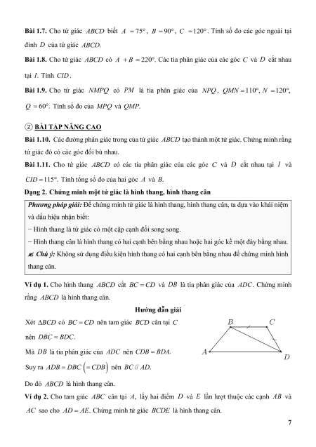 500+ Bài tập chọn lọc Toán 8 Học kì 2