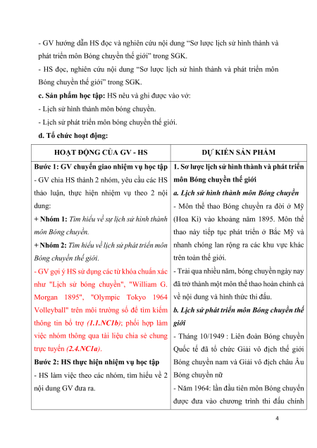 Giáo án Giáo dục thể chất 10 Kết nối tri thức (năng lực số)