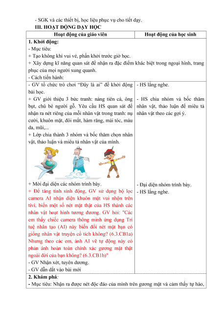 Giáo án Hoạt động trải nghiệm lớp 3 (sách mới) | Giáo án Hoạt động trải nghiệm lớp 3
