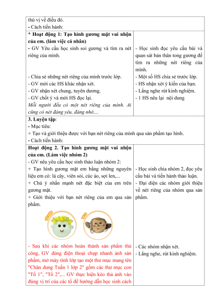 Giáo án Hoạt động trải nghiệm lớp 3 (sách mới) | Giáo án Hoạt động trải nghiệm lớp 3