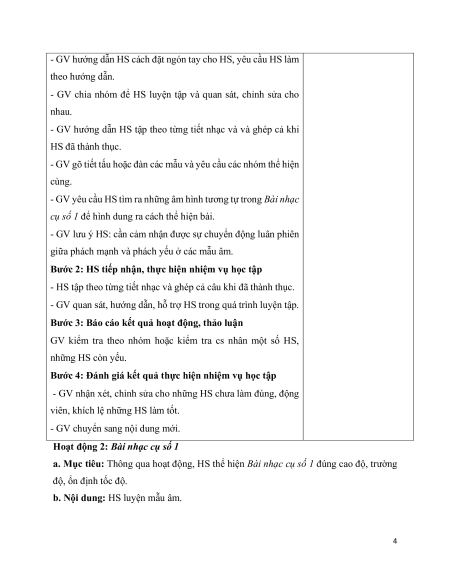 Giáo án Âm nhạc 12 Kết nối tri thức (năng lực số)