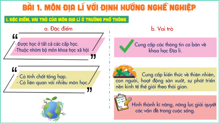 Bài giảng Powerpoint Địa lí 10 Kết nối tri thức