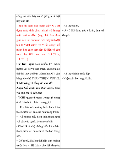 Giáo án Hoạt động trải nghiệm lớp 2 (sách mới) | Giáo án Hoạt động trải nghiệm lớp 2