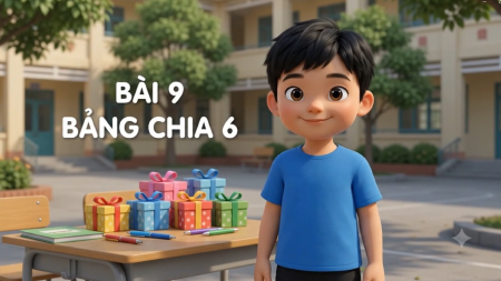 Video AI khởi động Toán lớp 3 Bài 9: Bảng nhân 6, bảng chia 6 (Tiết 2)