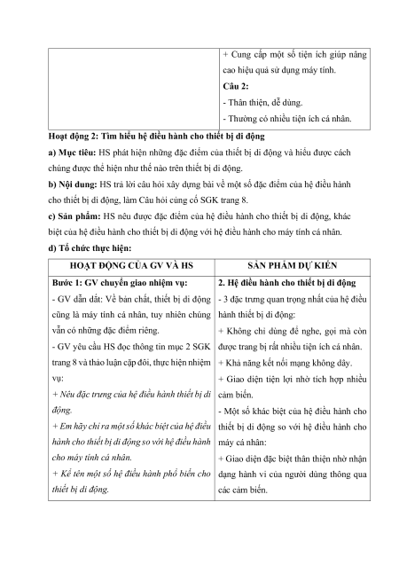 Giáo án Tin học 11 (năng lực số)