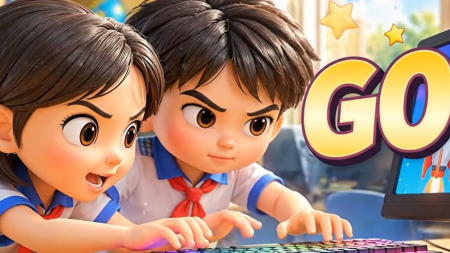 Video AI khởi động Tin học lớp 4 Bài 2: Gõ bàn phím đúng cách