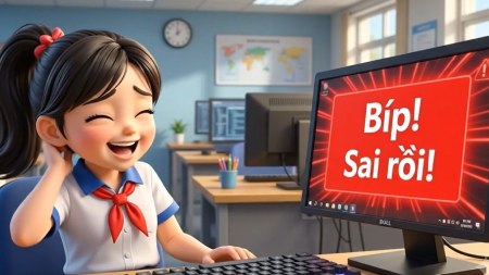 Video AI khởi động Tin học lớp 4 Bài 2: Gõ bàn phím đúng cách