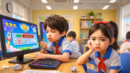 Video AI khởi động Tin học lớp 4 Bài 2: Gõ bàn phím đúng cách