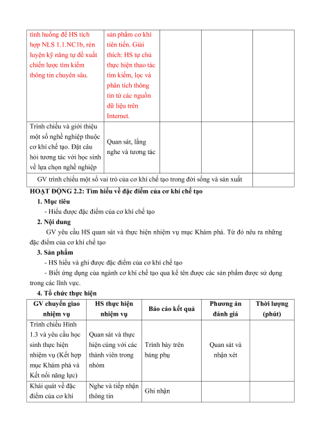 Giáo án Công nghệ 11 (năng lực số)