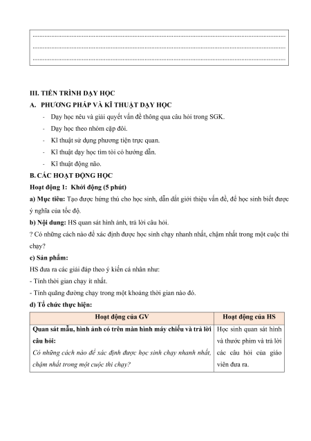 Giáo án Vật lí 7 Kết nối tri thức (năng lực số)
