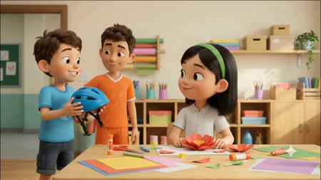 Video AI khởi động Tiếng Anh 8