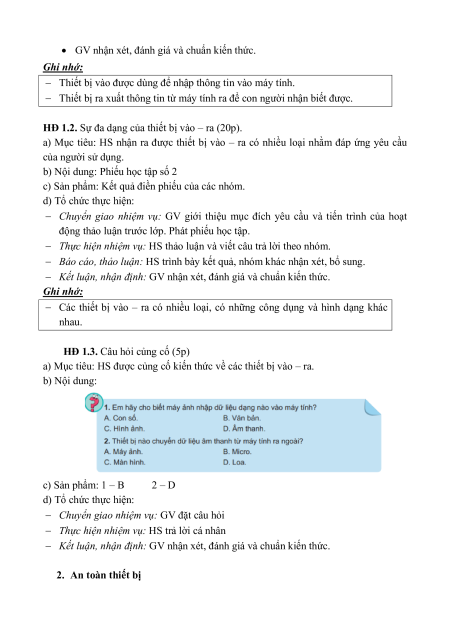 Giáo án Tin học 7 Kết nối tri thức (năng lực số)