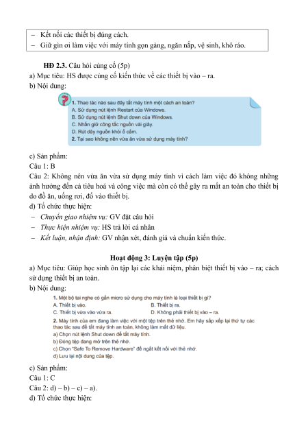 Giáo án Tin học 7 Kết nối tri thức (năng lực số)