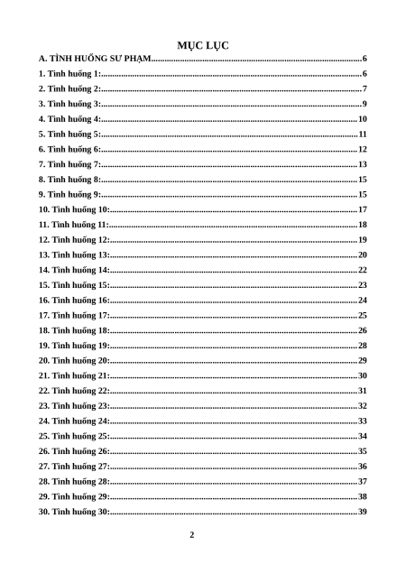 (Ôn thi Viên chức THCS) Tình huống Sư phạm