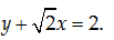 Đường trực tiếp này tại đây tuy nhiên song với đường thẳng liền mạch nó = căn bậc nhị 2 x (ảnh 3)