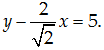 Đường trực tiếp nào là tại đây tuy vậy song với đường thẳng liền mạch nó = căn bậc nhì 2 x (ảnh 4)