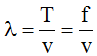 Mối liên hệ giữa bước sóng lambda vận tốc truyền sóng v chu kì T và tần số f của một sóng cơ là (ảnh 2)