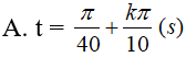 Một vật dao động điều hoà quanh vị trí cân bằng theo phương trình (ảnh 6)