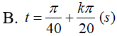 Một vật dao động điều hoà quanh vị trí cân bằng theo phương trình (ảnh 7)
