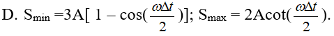 Một chất điểm dao động điều hòa với chu kì T và biên độ A (ảnh 10)